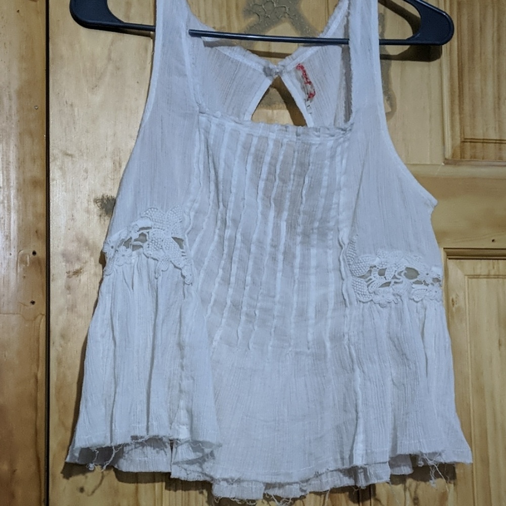 Handmade in India White Blouse